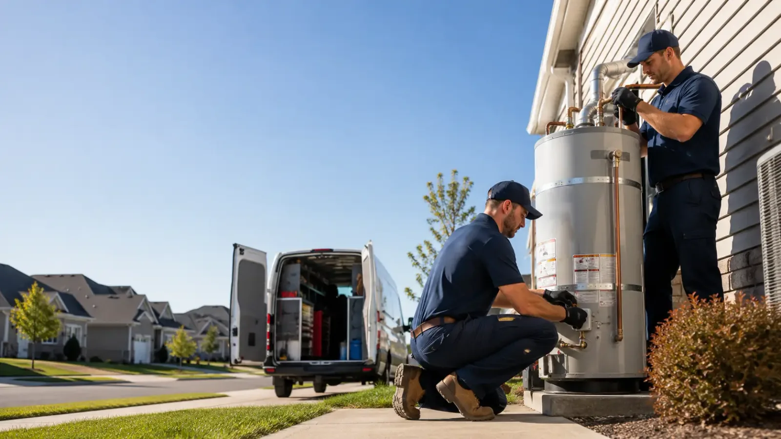 Water Heater Installation in Brooks, ME